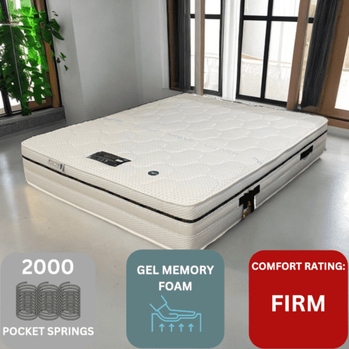 Beverley 2000 Gel Mattress