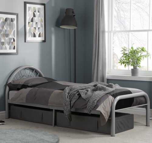 Solo Single Metal Bed