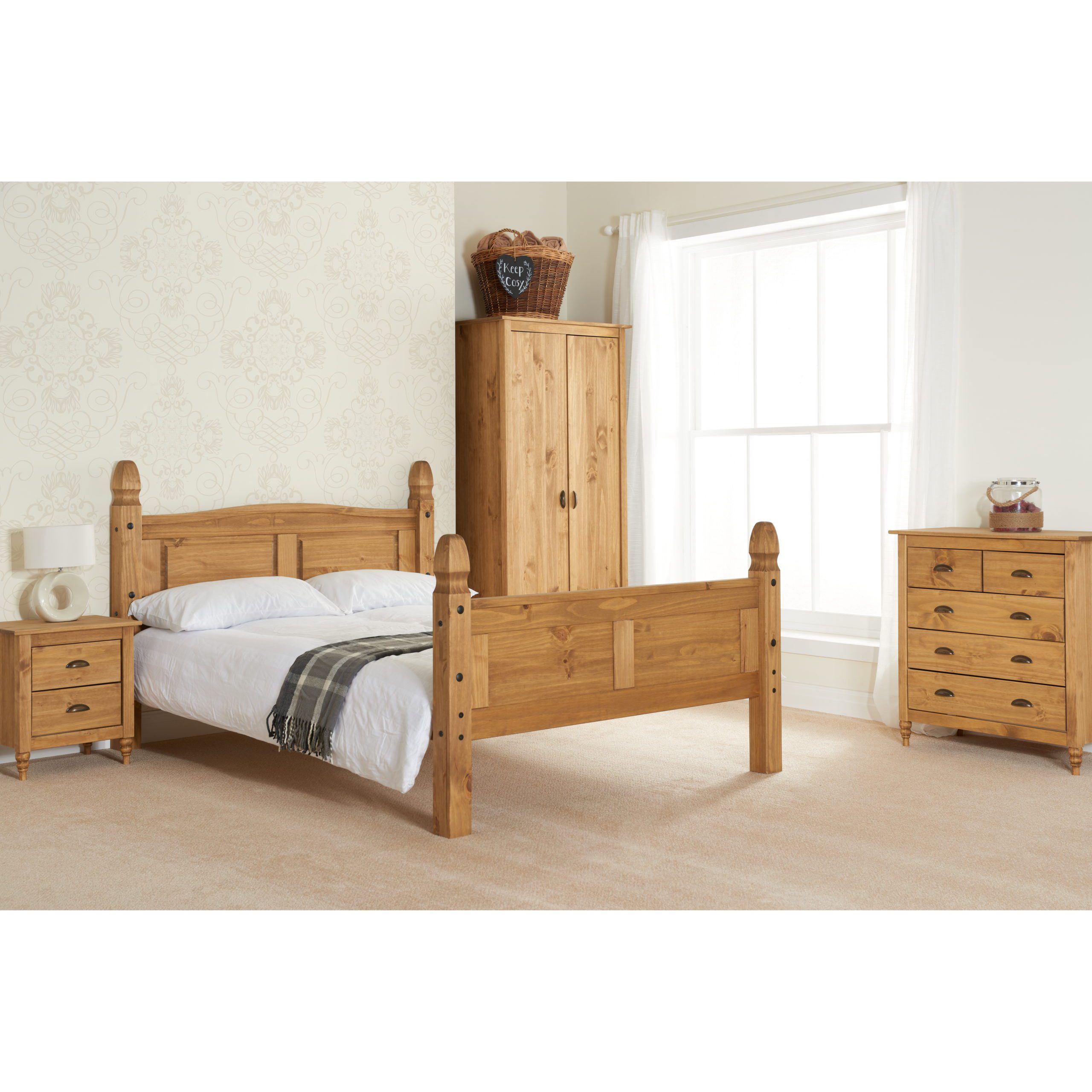 Birlea Corona High Foot End Double Bed - Image 3