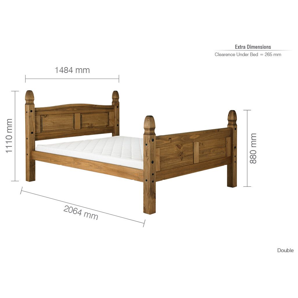 Birlea Corona High Foot End Double Bed - Image 5