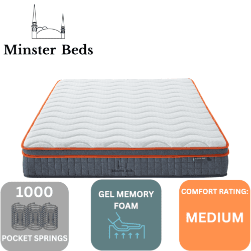 Minster Beds Supreme Gel 1000 Pocket Mattress