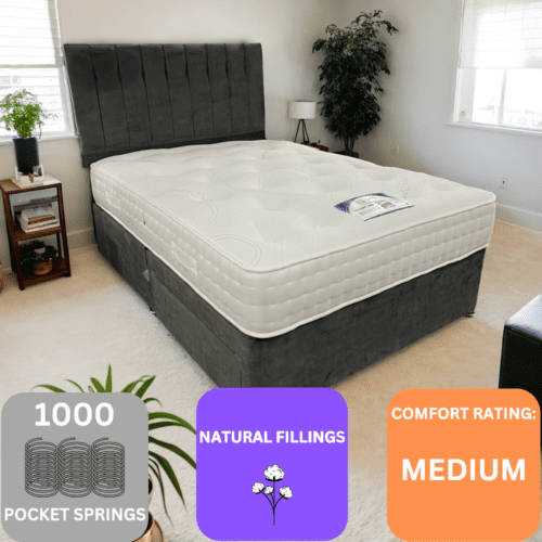 Giltedge Beds Tuscany 1000 Natural Mattress - Image 2