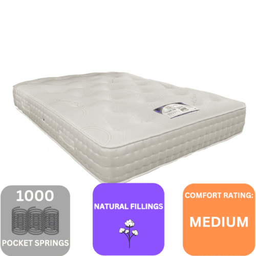 Giltedge Beds Tuscany 1000 Natural Mattress