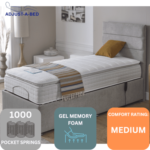 Adjust-A-Bed Gel Flex Pillowtop Adjustable Bed