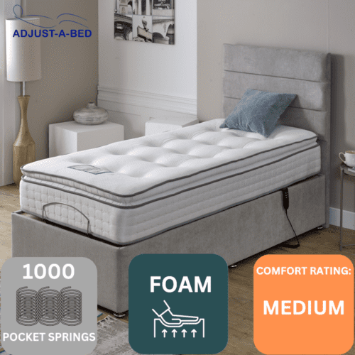 Adjust-A-Bed Mayfair Pillowtop Adjustable Bed