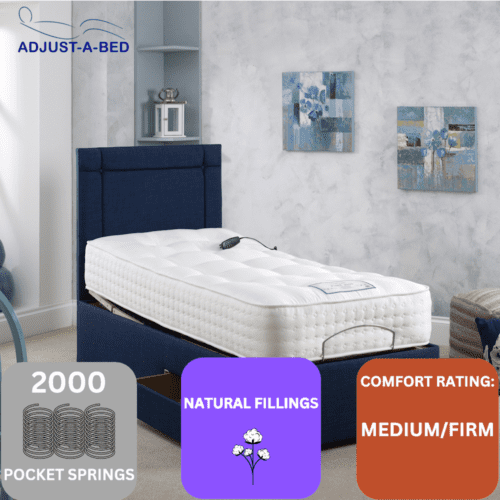 Adjust-A-Bed Pure 2000 Adjustable Bed