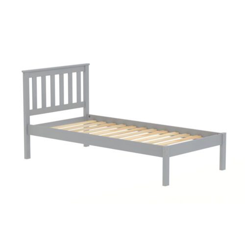 Birlea Denver Grey Single Wooden Bed - Image 6