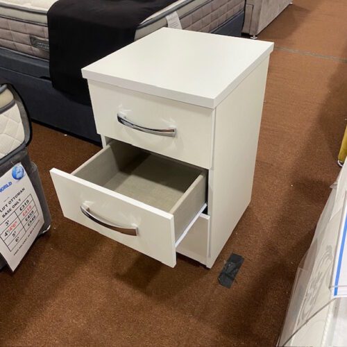 Nova 3 Drawer Bedside Table - Image 7