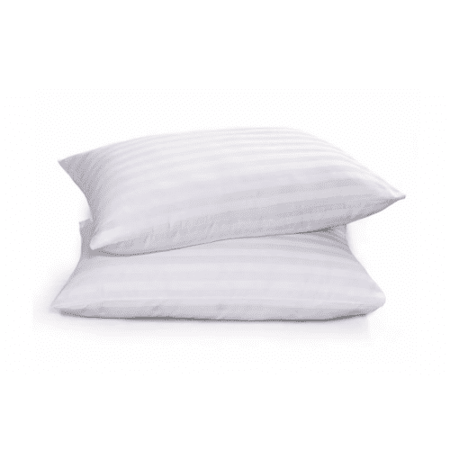 Sarah Jayne Satin Stripe Cotton Pillow - Pack of Two