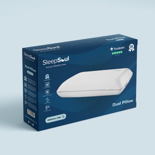 SleepSoul Dual-Sided Memory Foam Pillow - Image 2