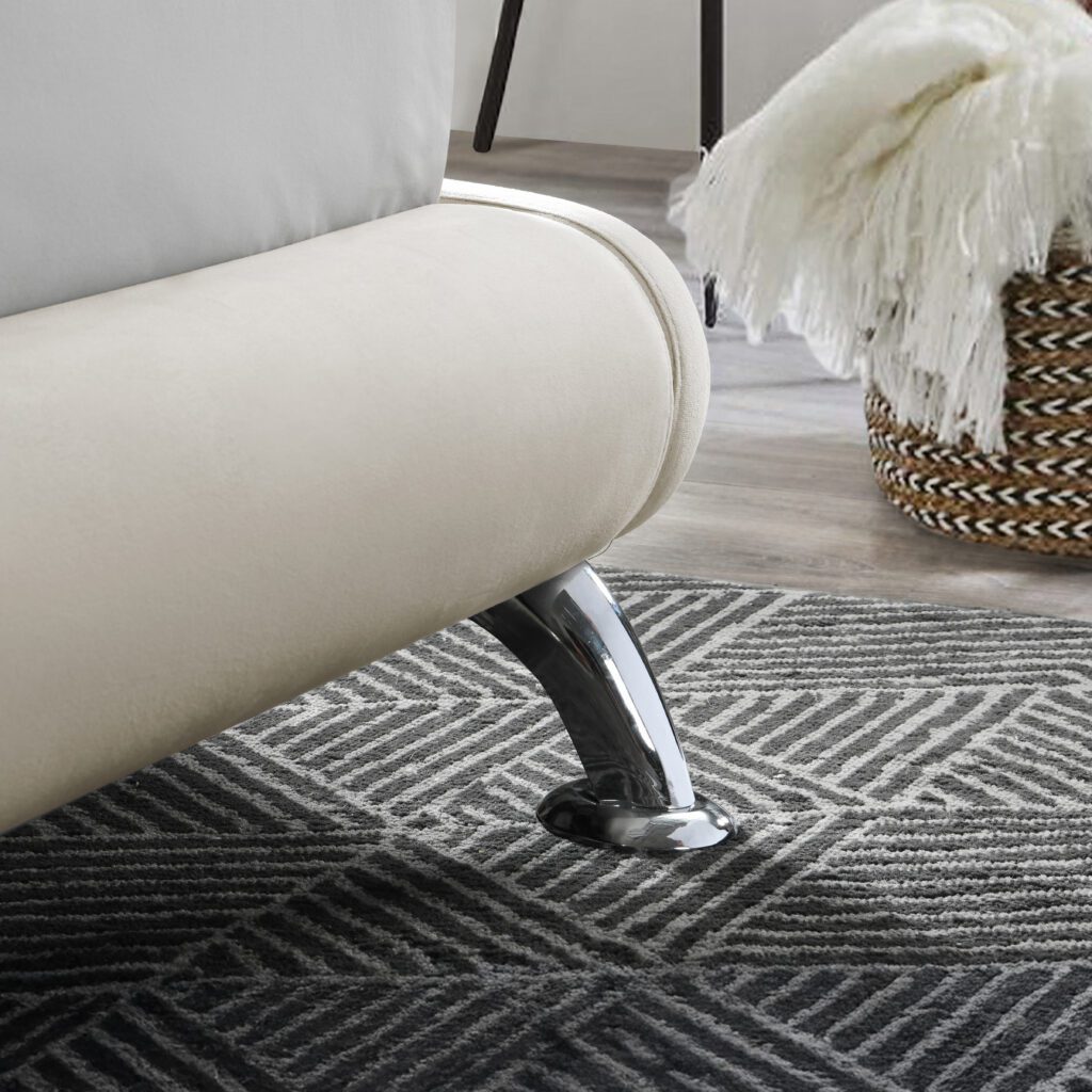 Hemlock Velvet Bed Frame - Image 2