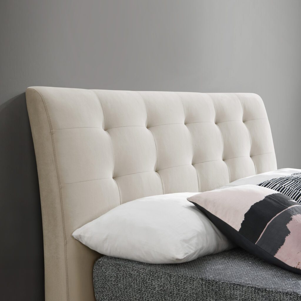 Hemlock Velvet Bed Frame - Image 3