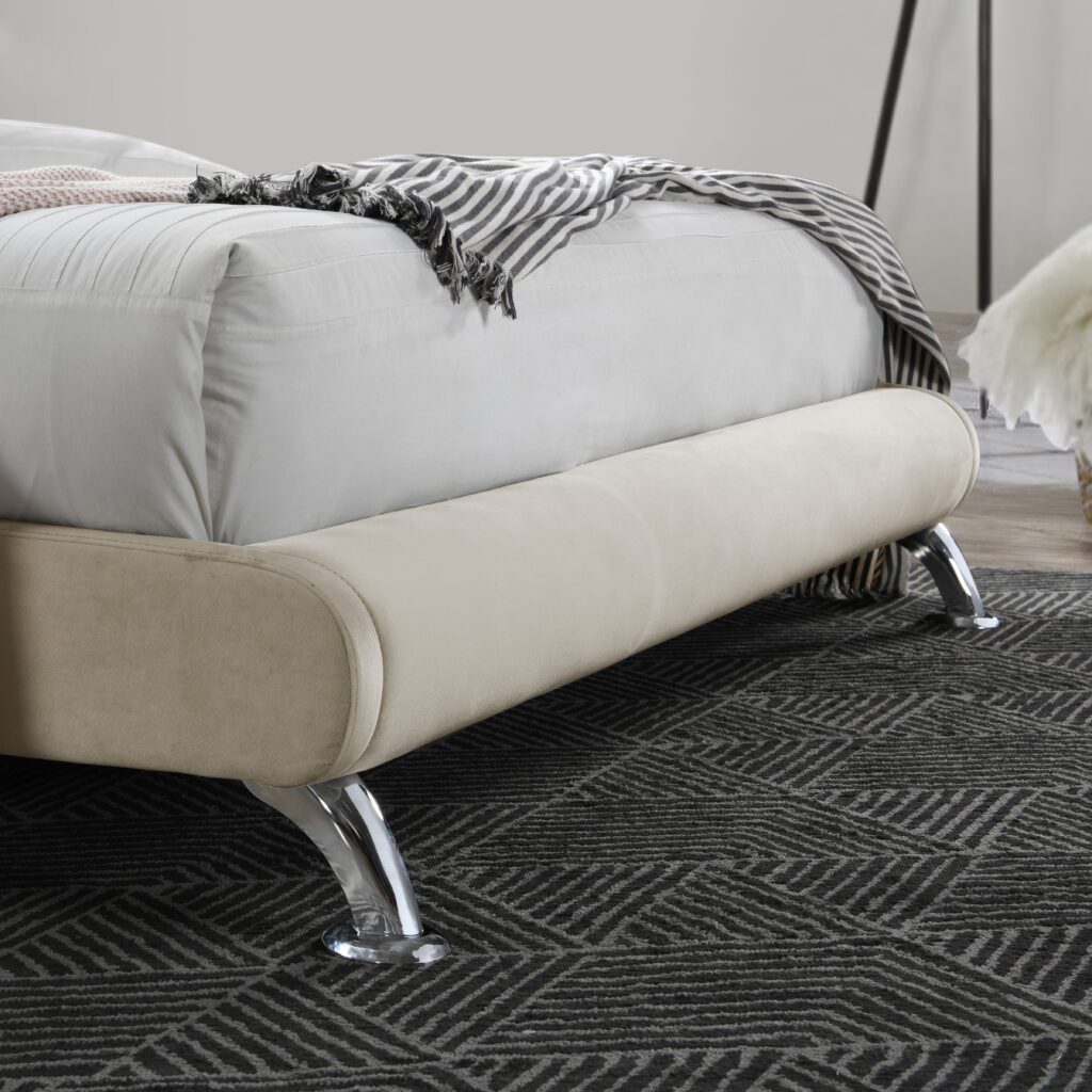 Hemlock Velvet Bed Frame - Image 5