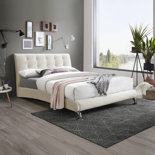 Hemlock Velvet Bed Frame